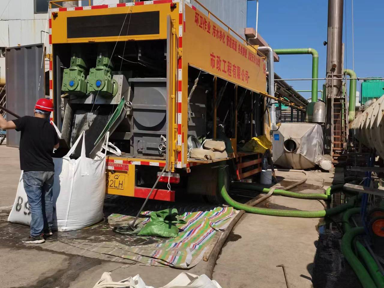 宁波淤泥压干处理